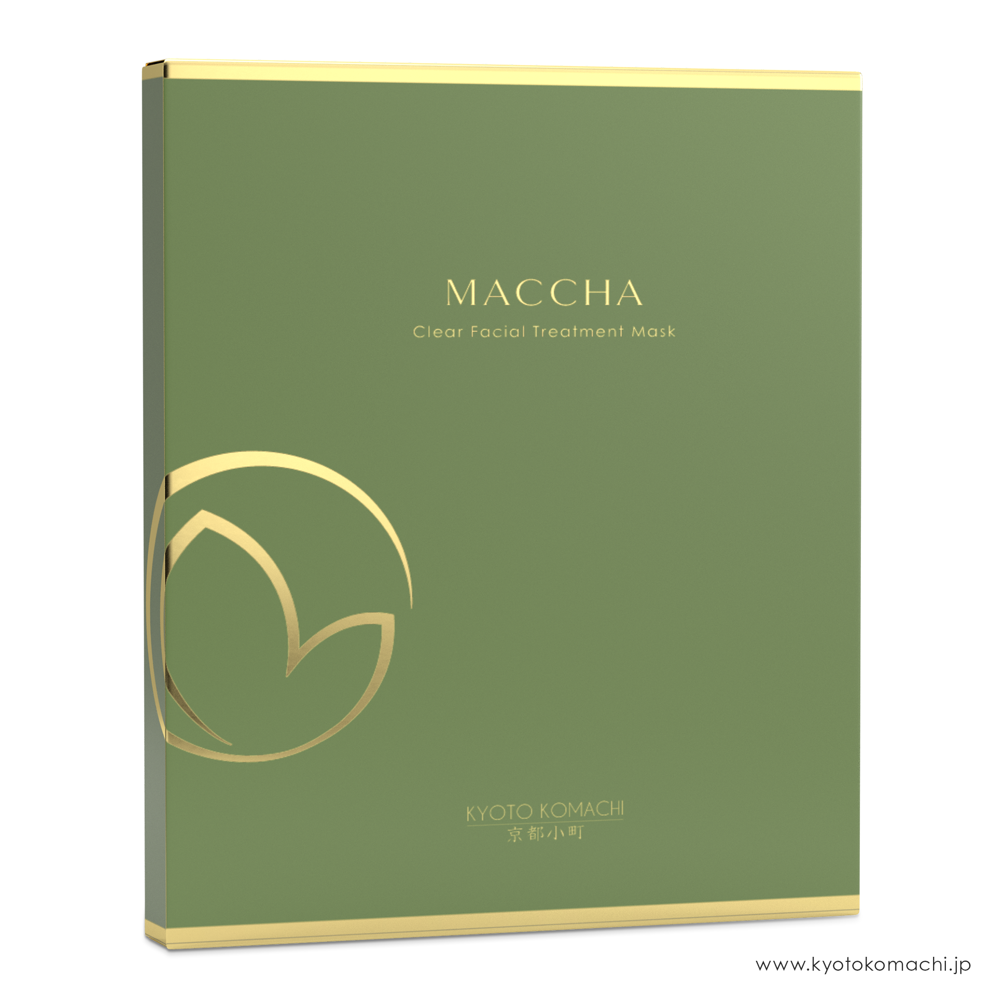 KYOTOKOMACHI Matcha Sheet Mask made in Japan