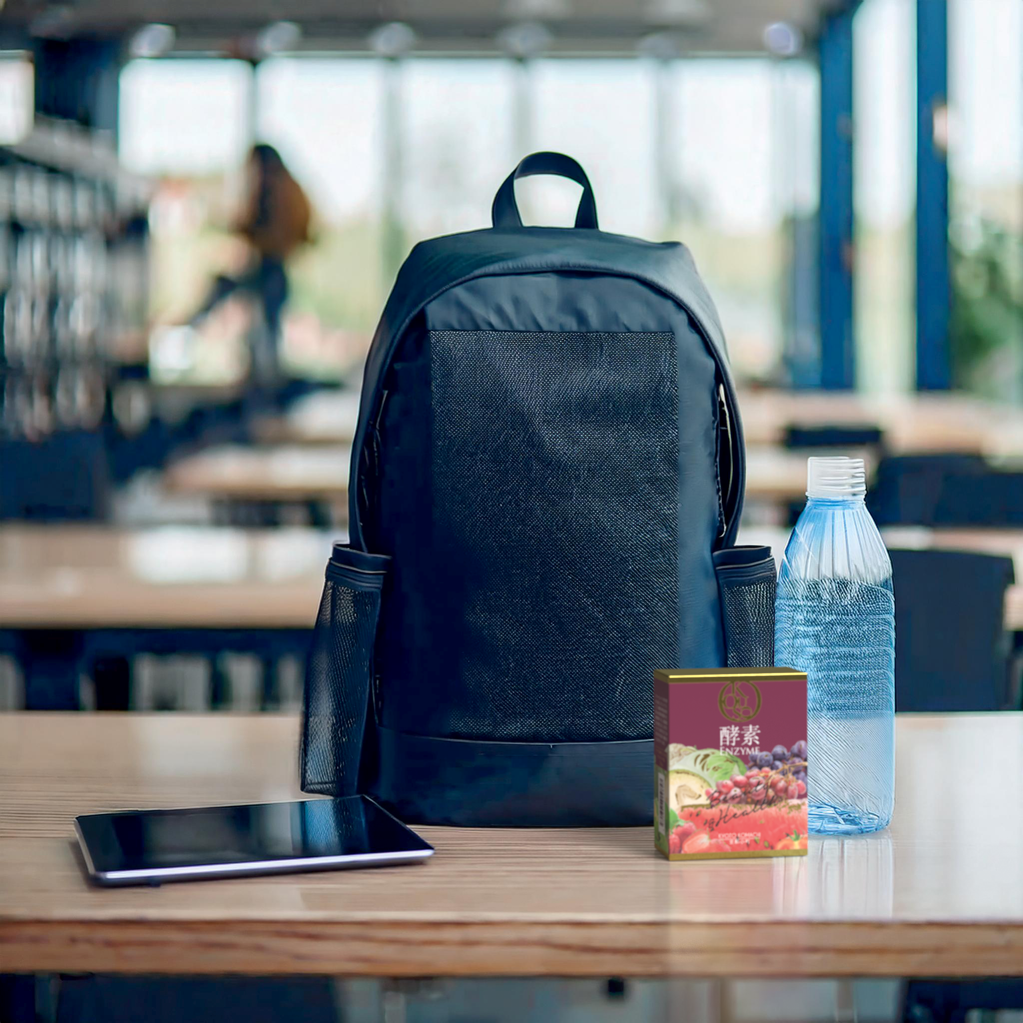 Nourish your body with enzymes in between schoolwork.